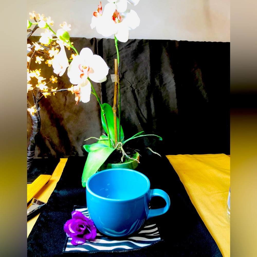 Blue Ceramic Mug
